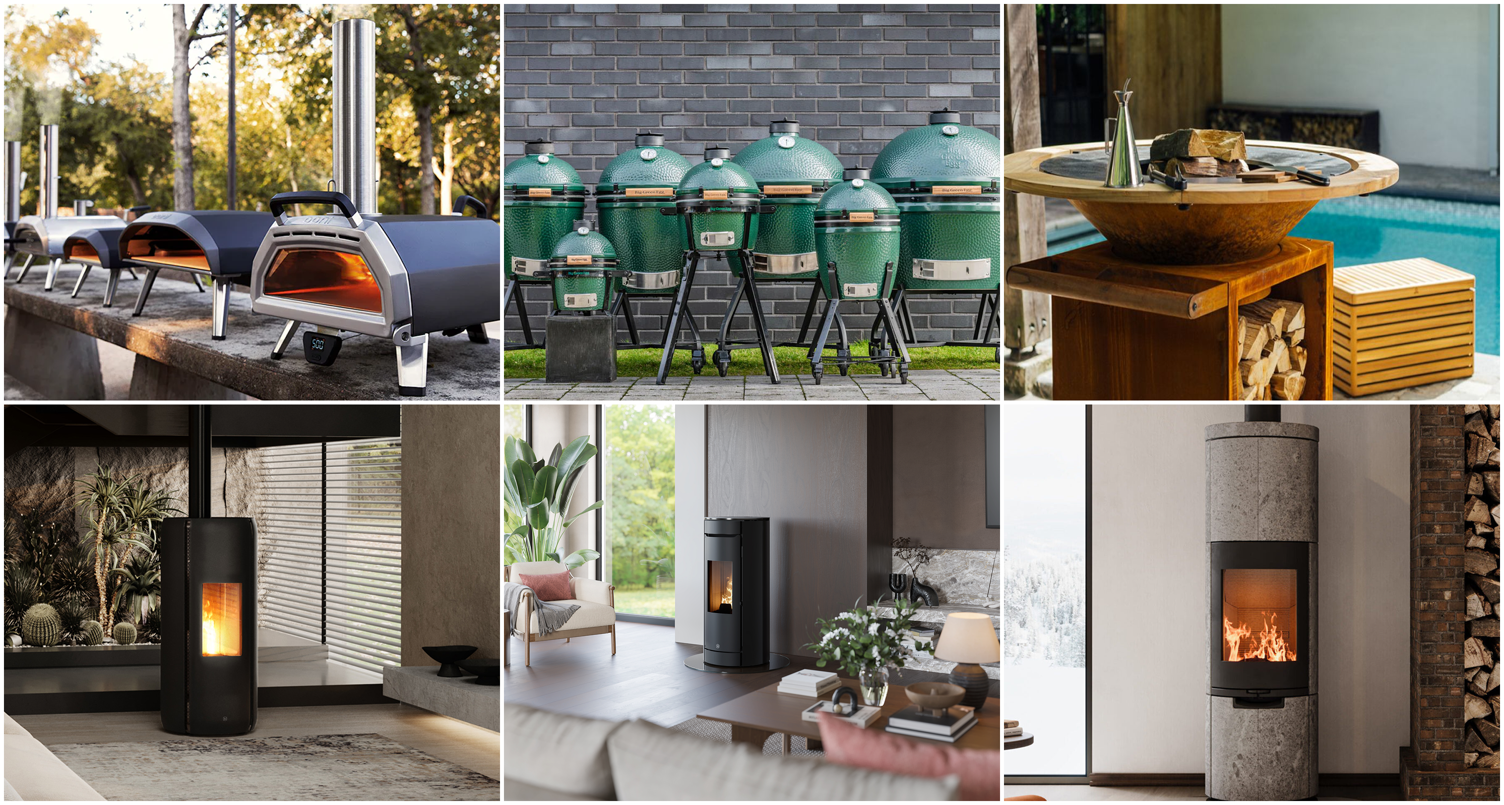 Poêle, Kamado, Braseo et Four à pizza Poêle, Kamado, Braseo et Four à pizza